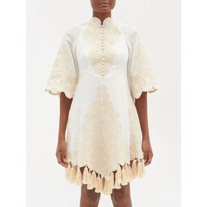 knee length dresses for ladies Plunge Tie Midi Dress – T. Georgiano's main image 1